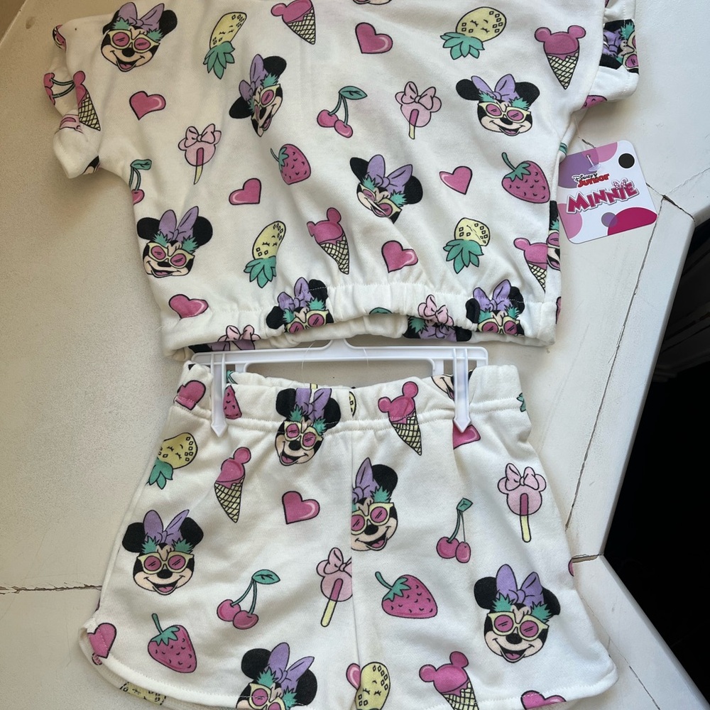 Disney Minnie Mouse Kids - 2 Piece Shorts Set